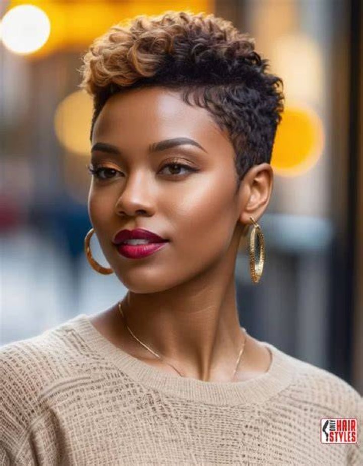 Chic and Stylish Fade Short Natural Haircuts for Black Females 2019